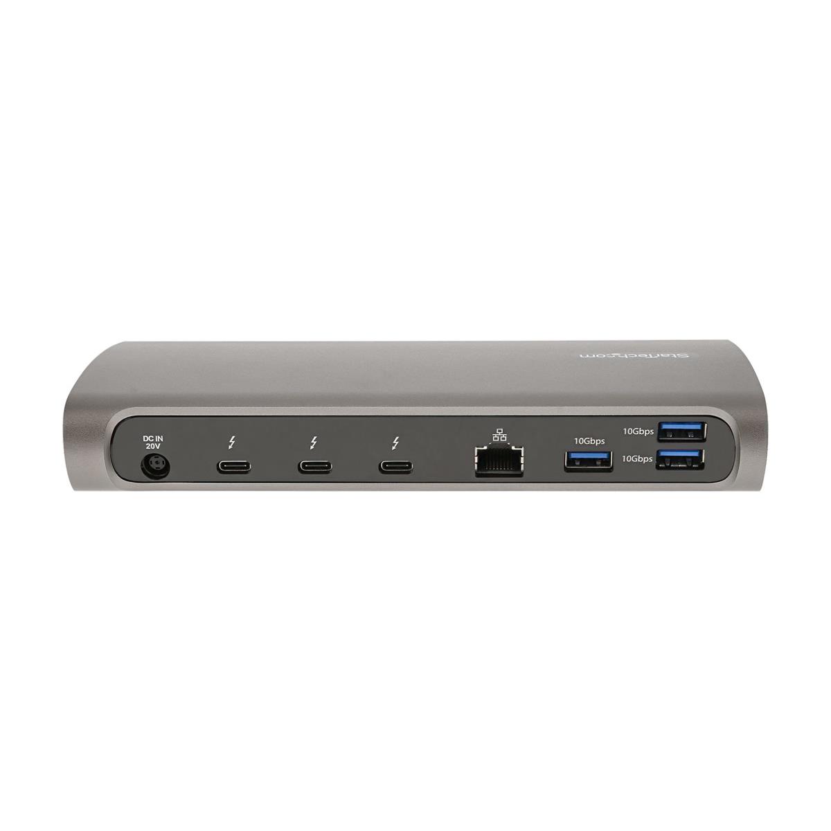 Thunderbolt 4 Dock 96w Dual 4k 60hz Or 1x8k 3xtb4 4xUSB-a