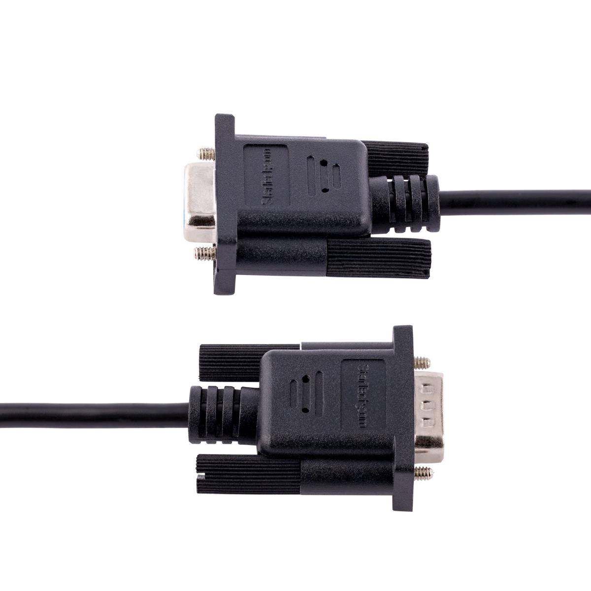 Serial Rs232 Null Modem Cable - Crossover Serial Cable - 3m