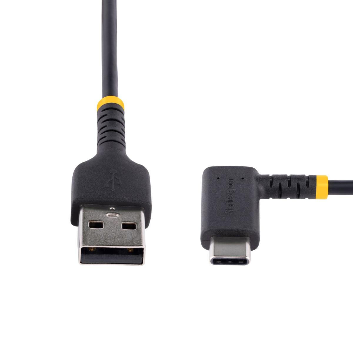 USB A To C Charging Cable Angled 2m