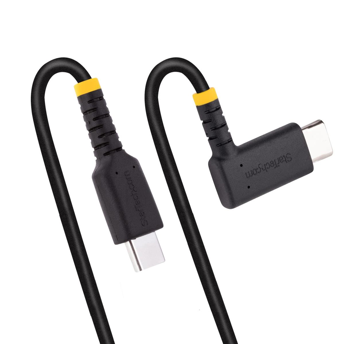 USB C Charging Cable Angled 60w Pd 1m