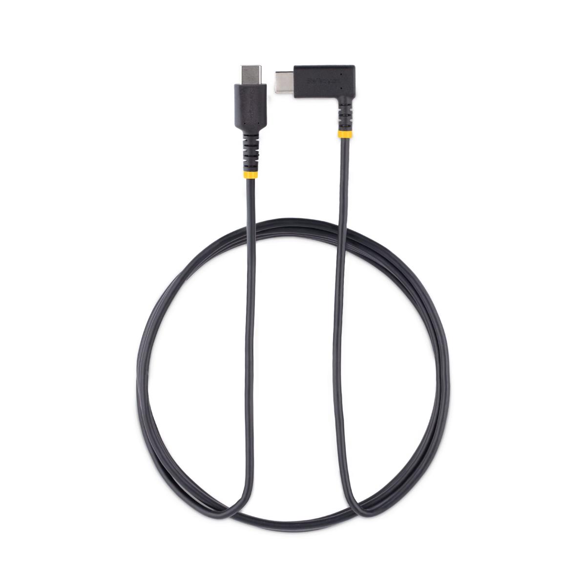 USB C Charging Cable Angled 60w Pd 2m