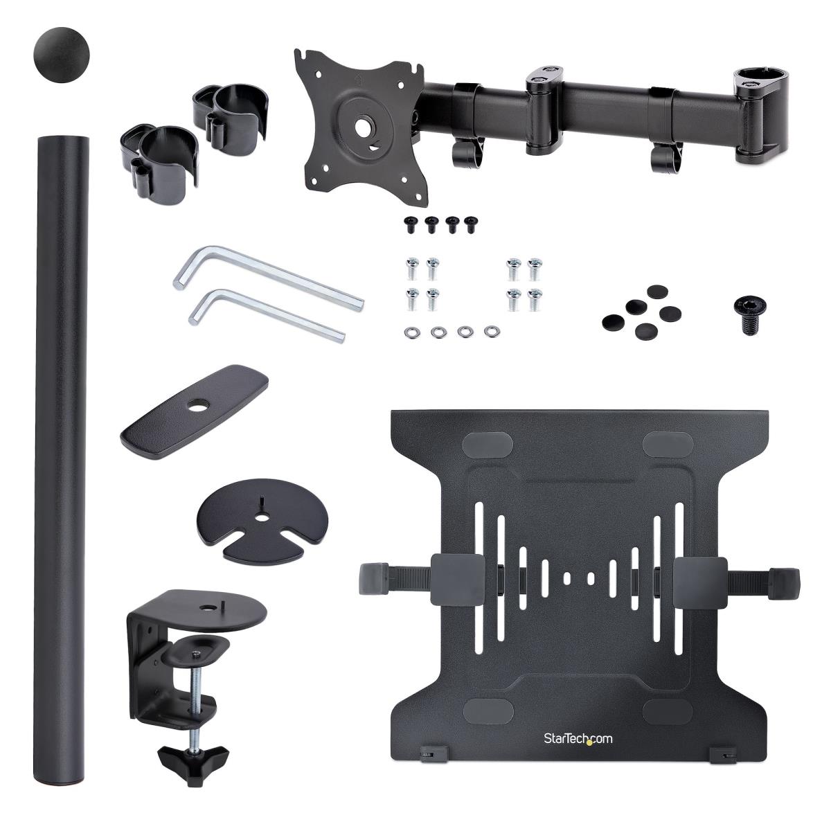 Laptop Desk Mount Monitor & Laptop Arm