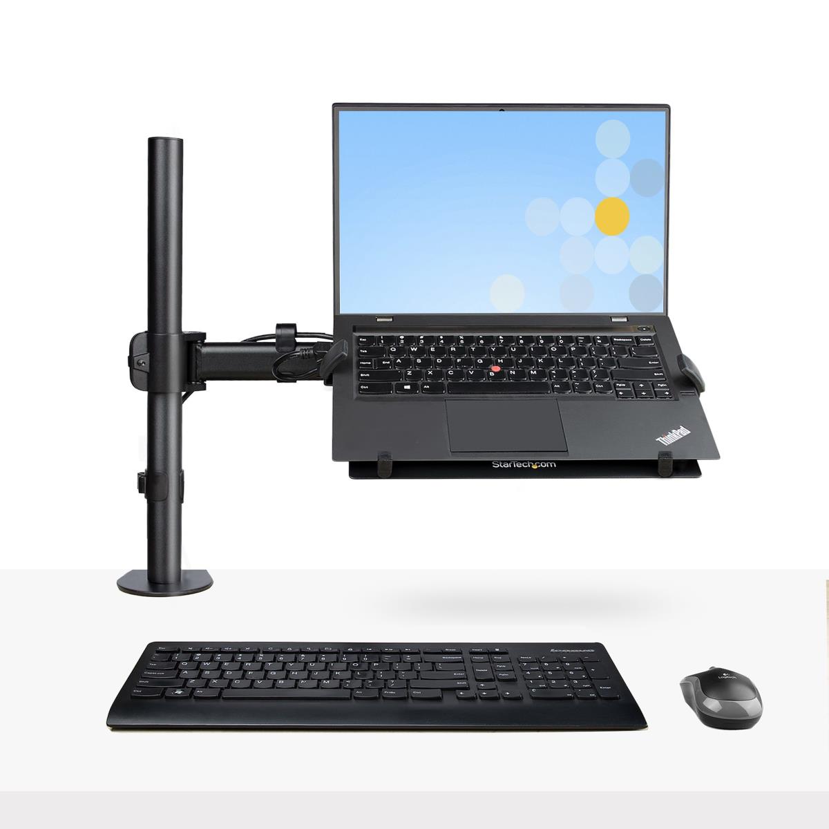 Laptop Desk Mount Monitor & Laptop Arm