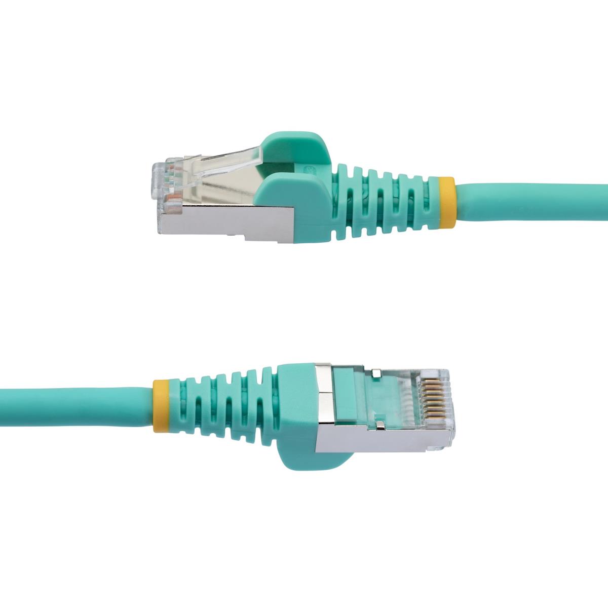 Patch Cable - CAT6a - S/ftp - Snagless - 1m - Aqua (lszh)