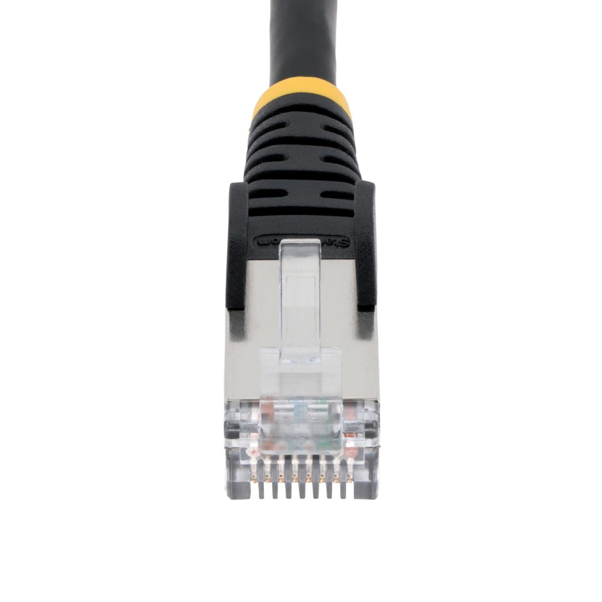 Patch Cable - CAT6a - S/ftp - Snagless - 5m - Black (lszh)