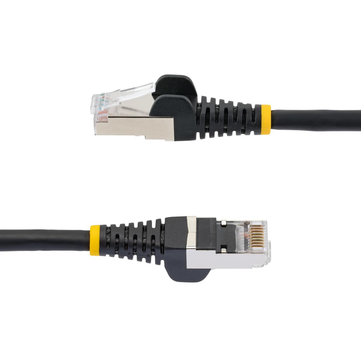 Patch Cable - CAT6a - S/ftp - Snagless - 5m - Black (lszh)