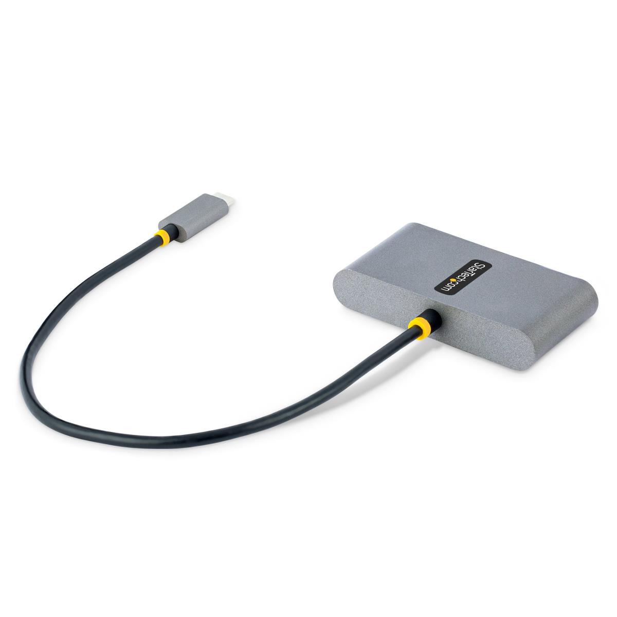 USB-c Hub Adapter - 4-port USB Portable Hub W/ USB-c Charging