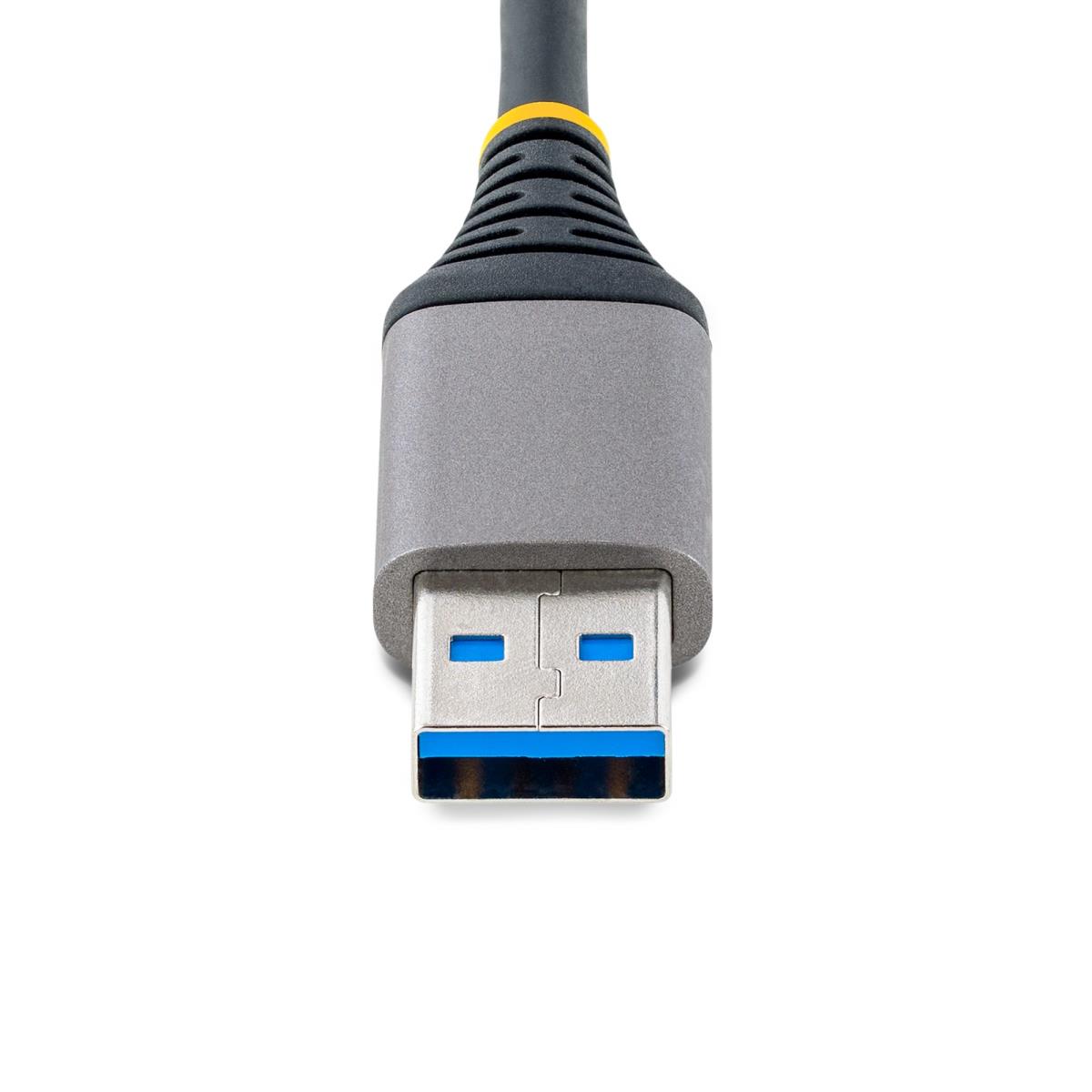 USB Hub W/ Gbe 3-port Portable USB Hub Adapter With Ethernet