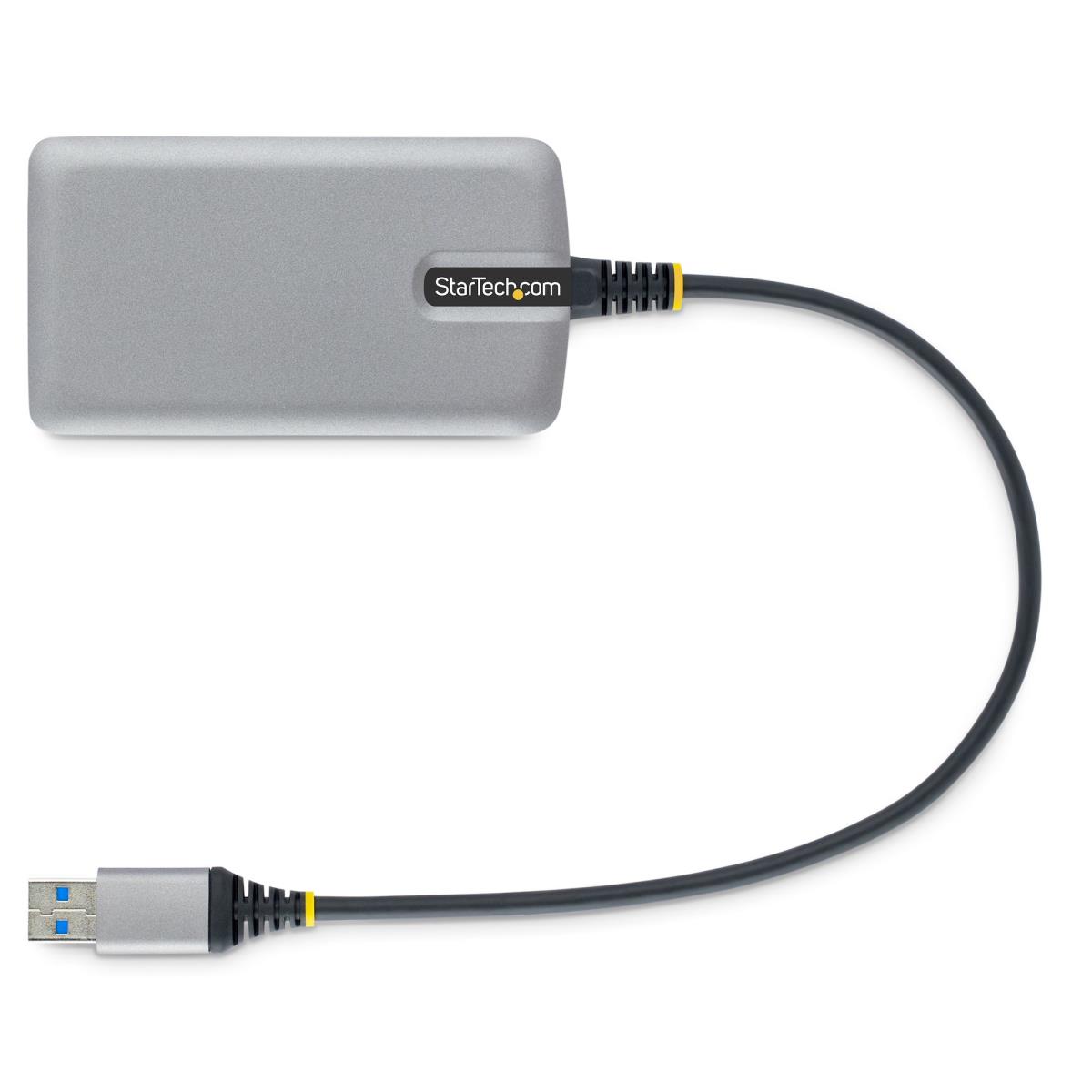USB Hub W/ Gbe 3-port Portable USB Hub Adapter With Ethernet