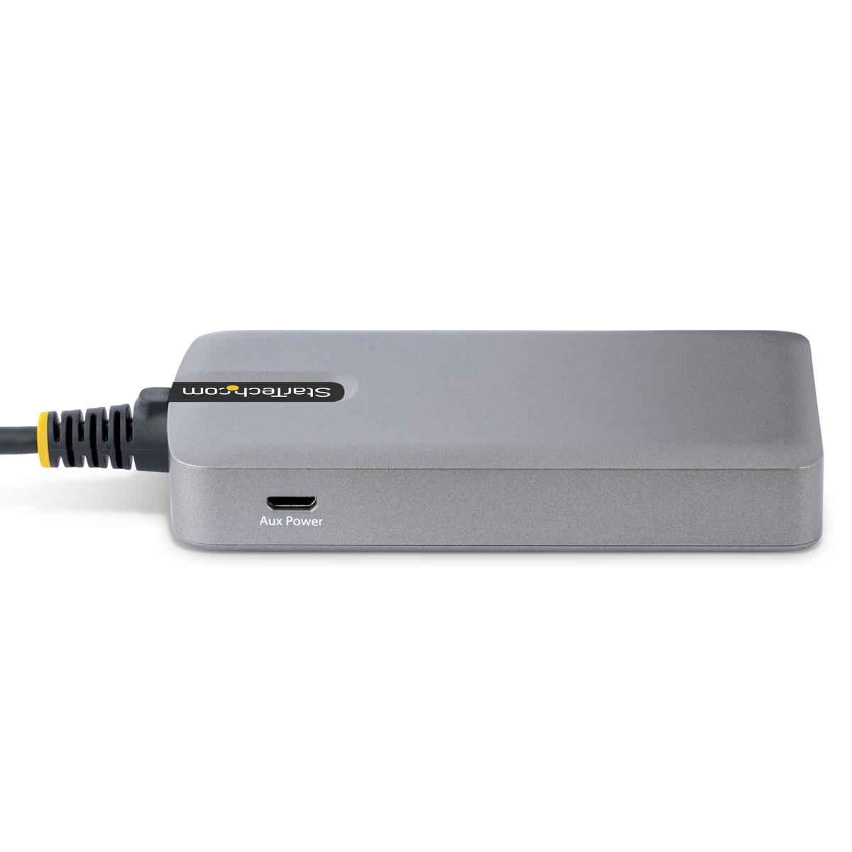 USB Hub W/ Gbe 3-port Portable USB Hub Adapter With Ethernet