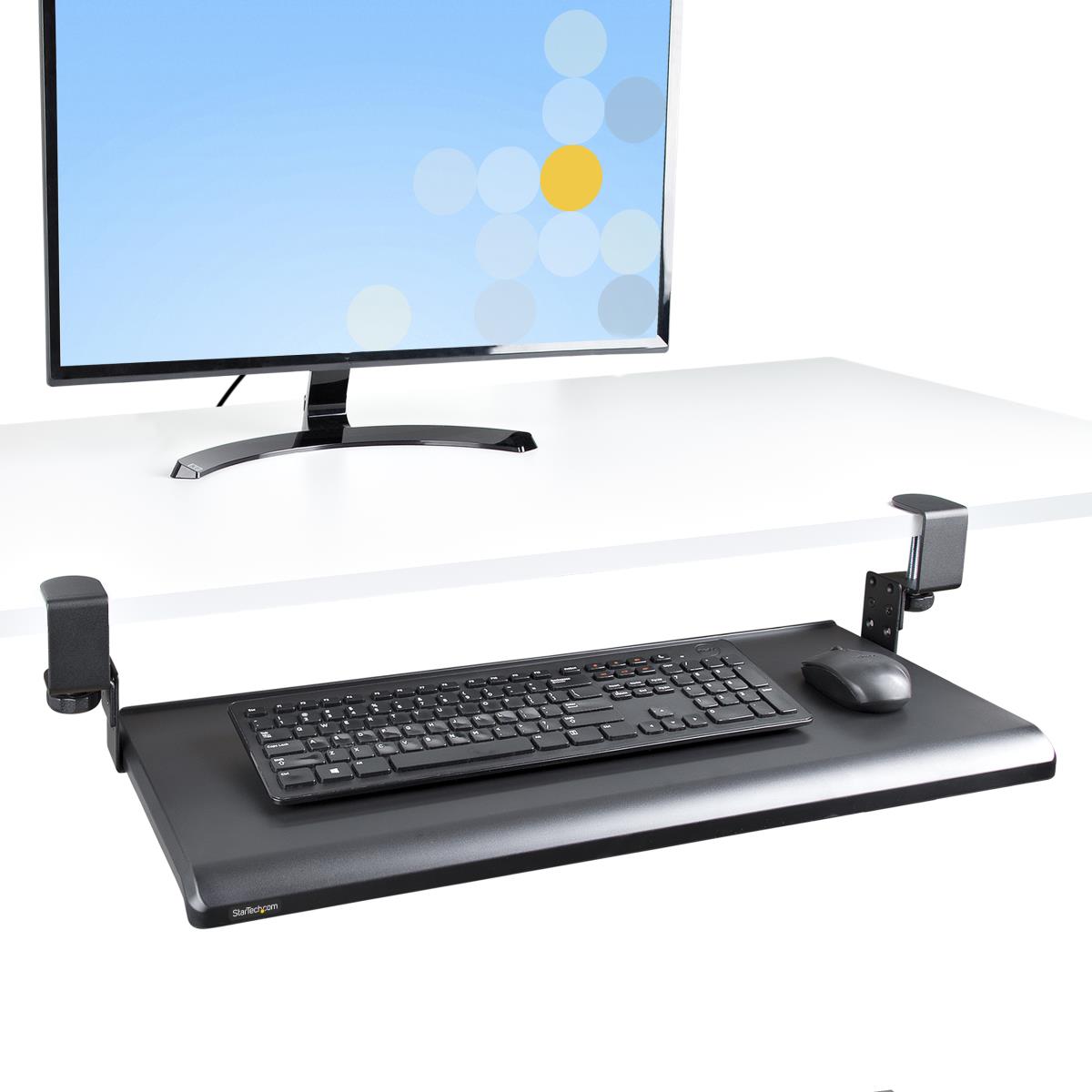 Under-desk Keyboard Tray - Three Height Options - Up To 26.