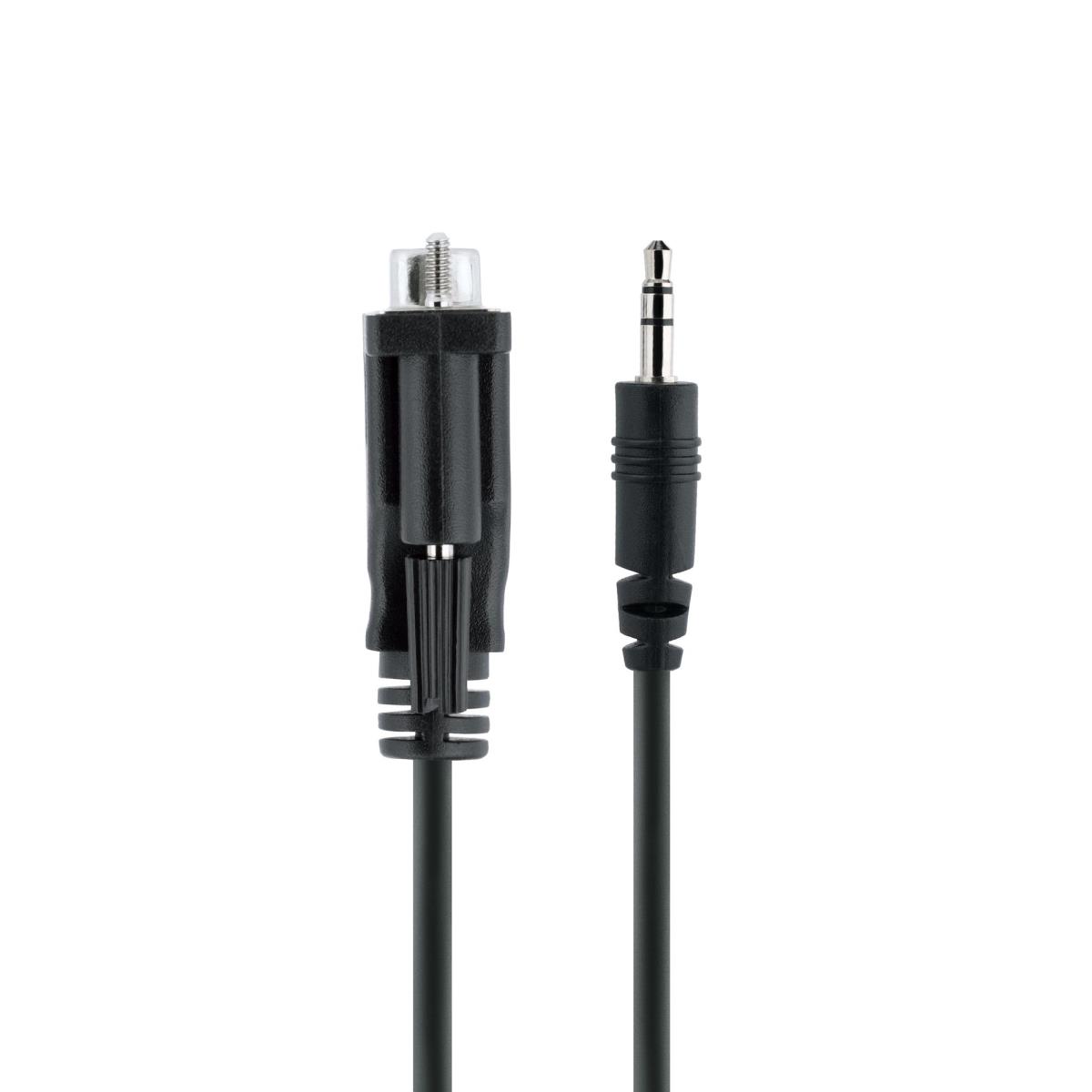 Serial Cable For Serial Device Configuration Rs232 Db9 Male To 3.5mm 1m