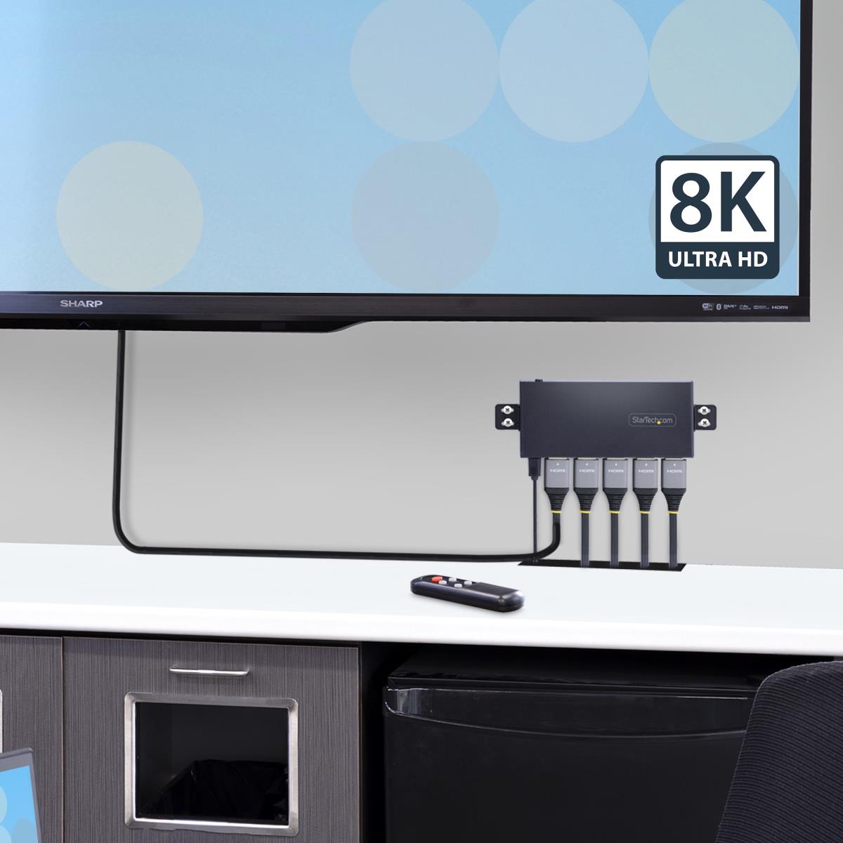 Hdmi Switch - 4-port 8k Hdmi 2.1 Switcher