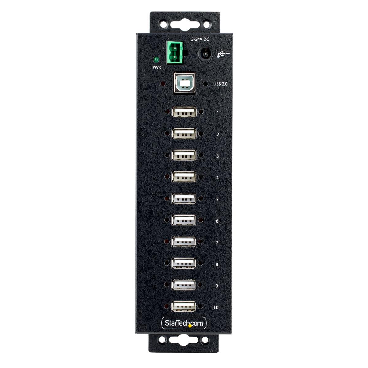 Industrial USB 2.0 Hub - Multi Port USB Hub 10-port Hub