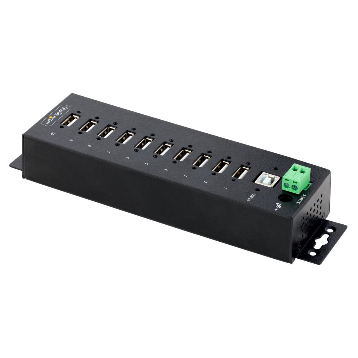 Industrial USB 2.0 Hub - Multi Port USB Hub 10-port Hub