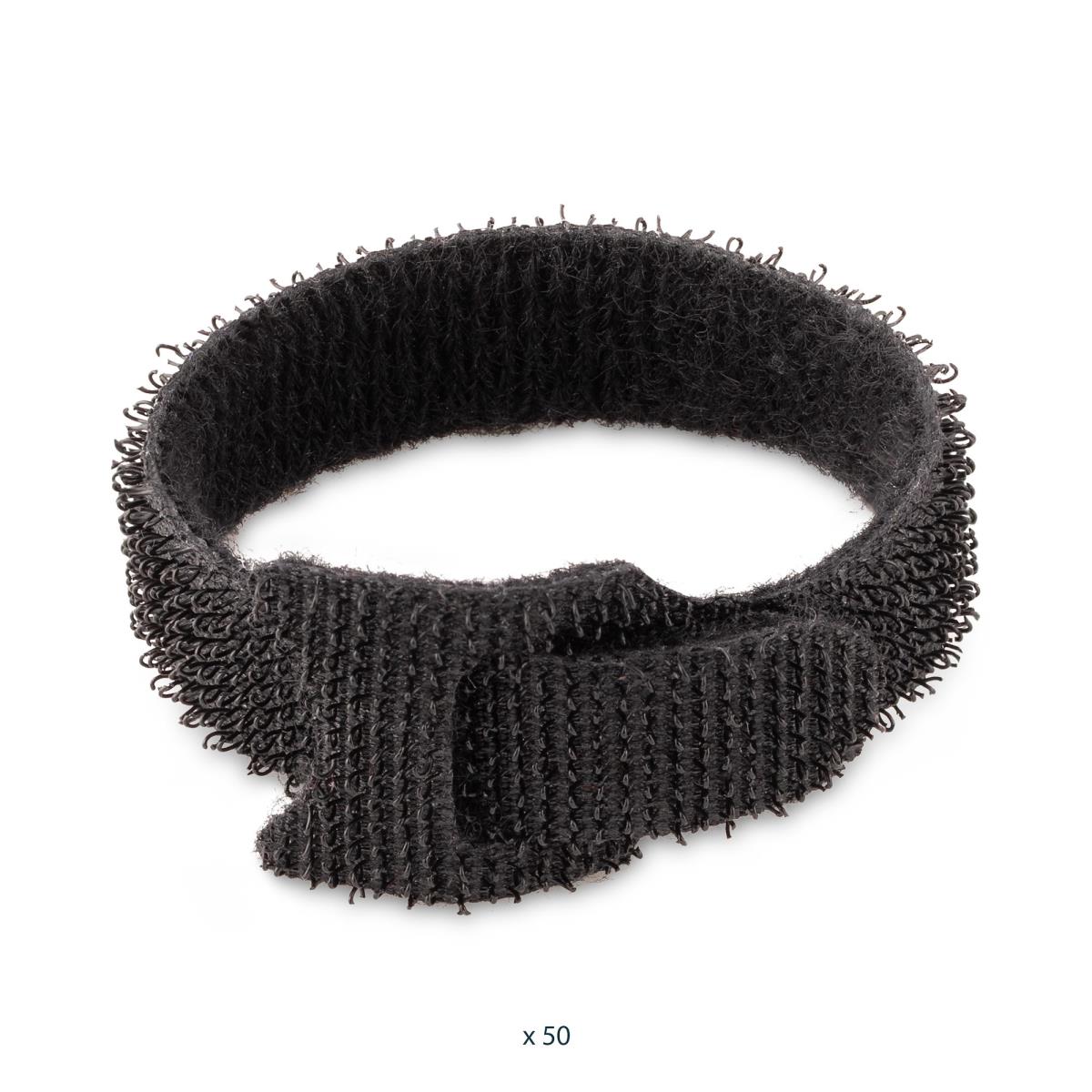 Hook And Loop Cable Ties 6in 50-pack