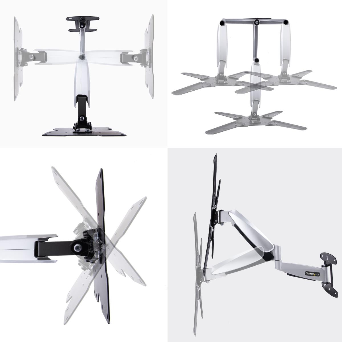 Vesa Tv Wall Mount Full Motion - Tv Mount For 23in - 55in