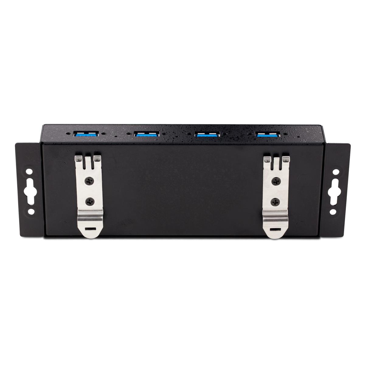 Industrial USB Hub - 4-port 5gbps USB-a Hub W/ Esd Protection