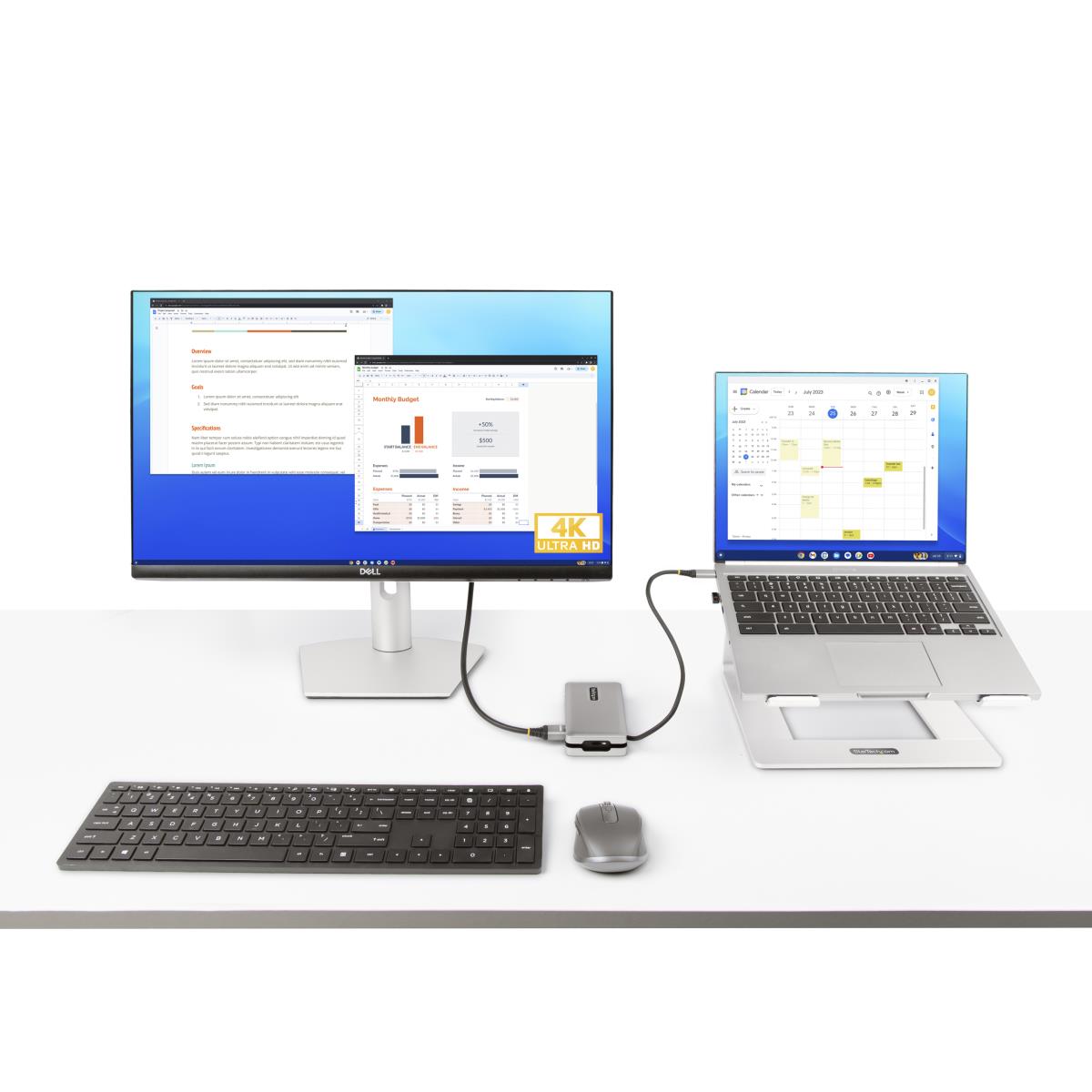 USB-c Multiport Adapter Hdmi Vga Type-c Laptop Docking Station