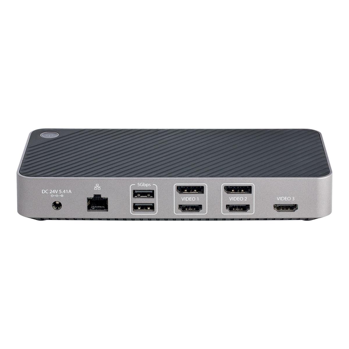 Triple Monitor Docking Station - USB-c Hdmi/dp Triple 4k USB-c Dock - 5x USB Hub - Gbe - 100w