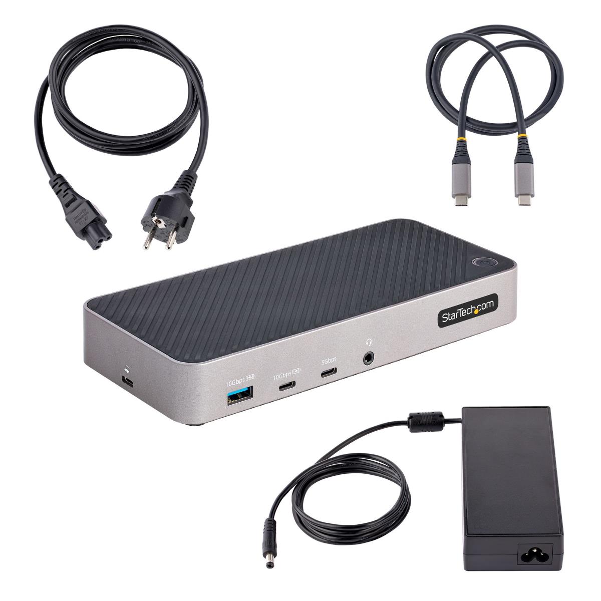 Triple Monitor Docking Station - USB-c Hdmi/dp Triple 4k USB-c Dock - 5x USB Hub - Gbe - 100w