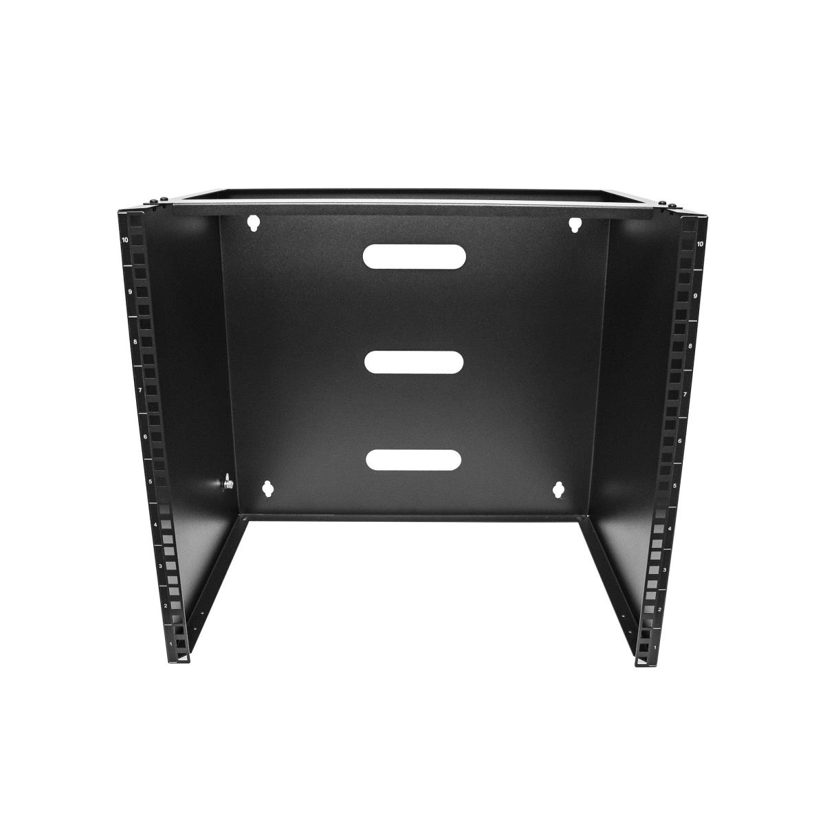 Wall Mount Rack 10u 14in Deep For 19in Wide Patch Panel/switch