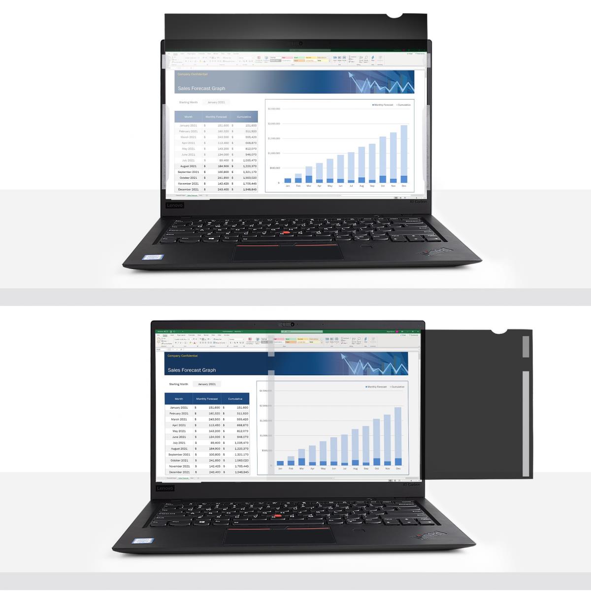 13.3in - Laptop Privacy Screen - Anti-glare Blue Light Filter
