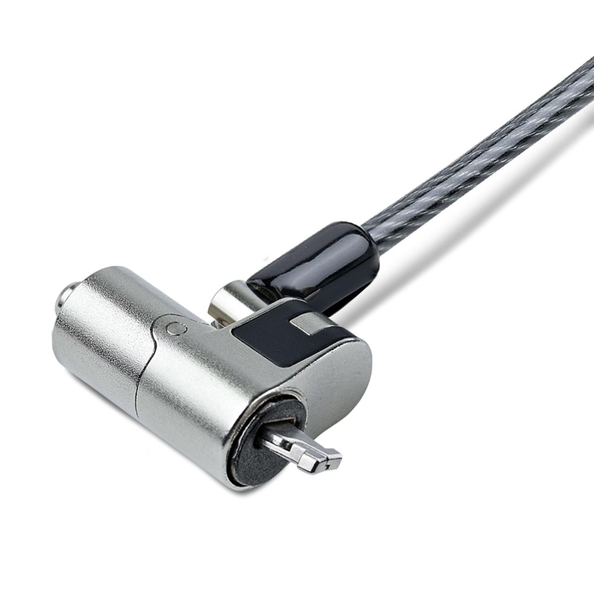 Laptop Cable Lock Nano Slot Steel Security Cable Keyed Lock
