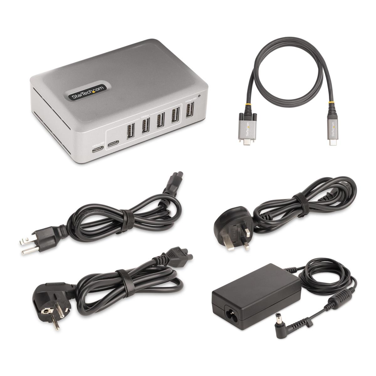 USBc Hub 7port Selfpowered Desktop/laptop Expansion Hub