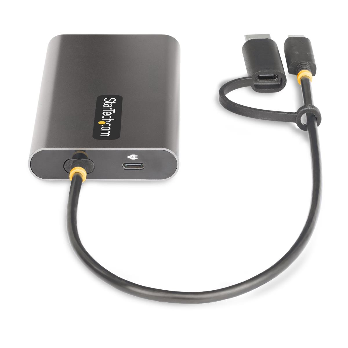 USB-c To Dual-hdmi Adapter 4k 60hz Pd