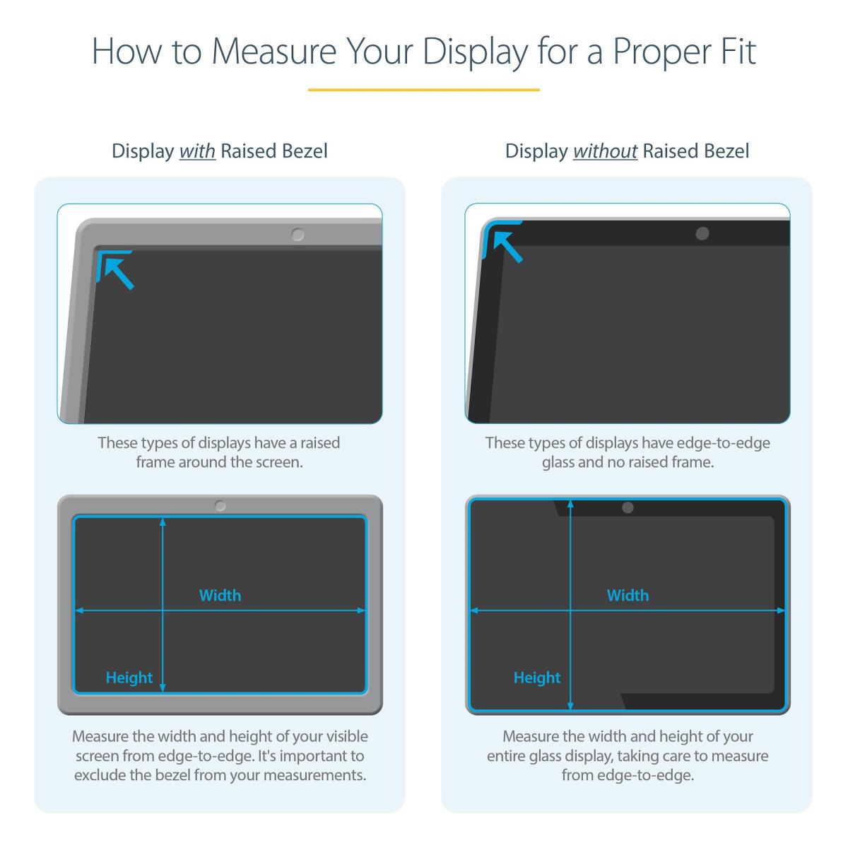 Laptop Privacy Filter 15.6in - Computer Privacy Screen/protecto