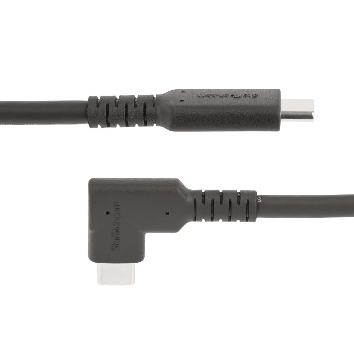 Rugged Right Angle USB-c Cable USB C To C Cable - 50cm - 90 Degrees