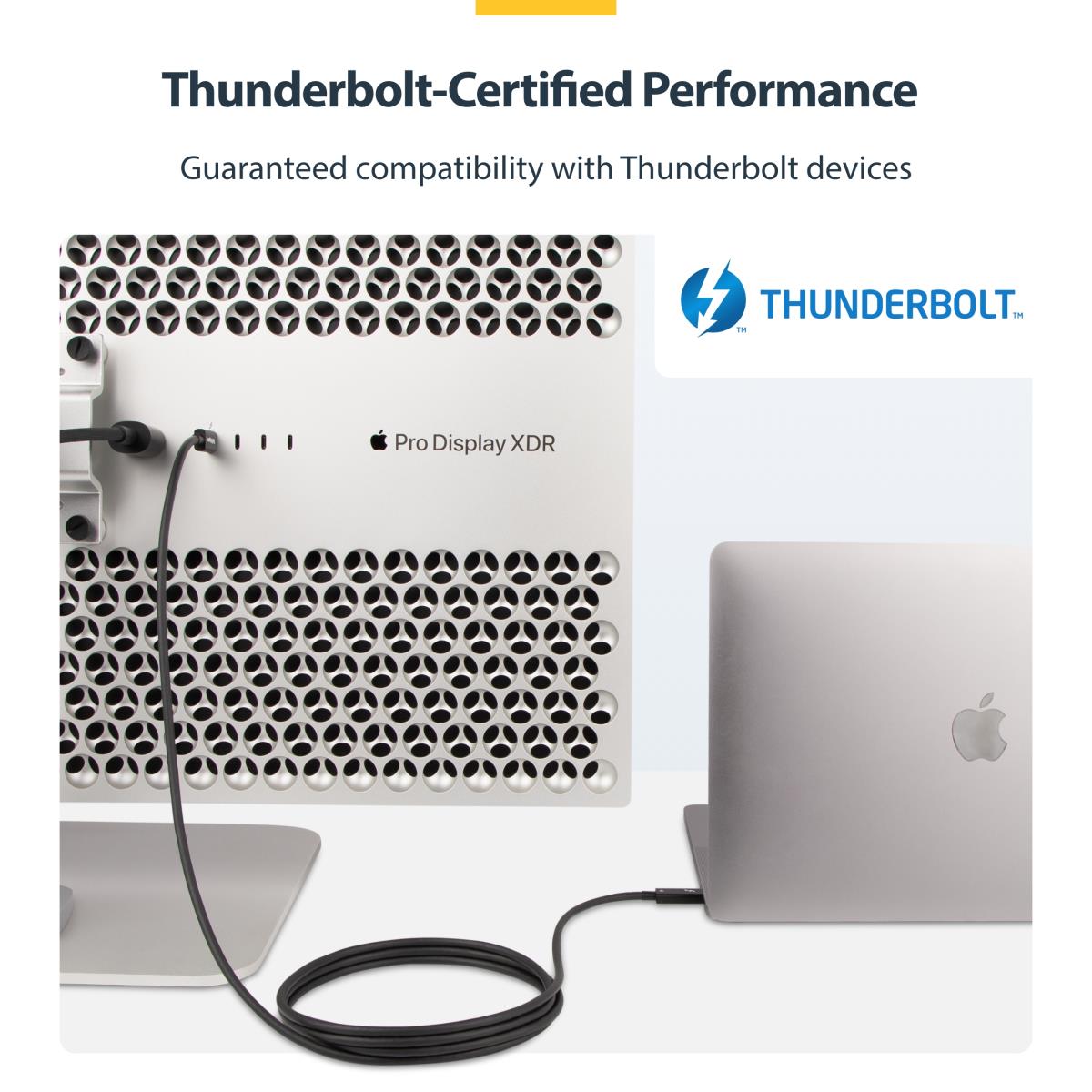 Thunderbolt 4 Cable Intel Certified Tb4/USB4 Compat 6ft