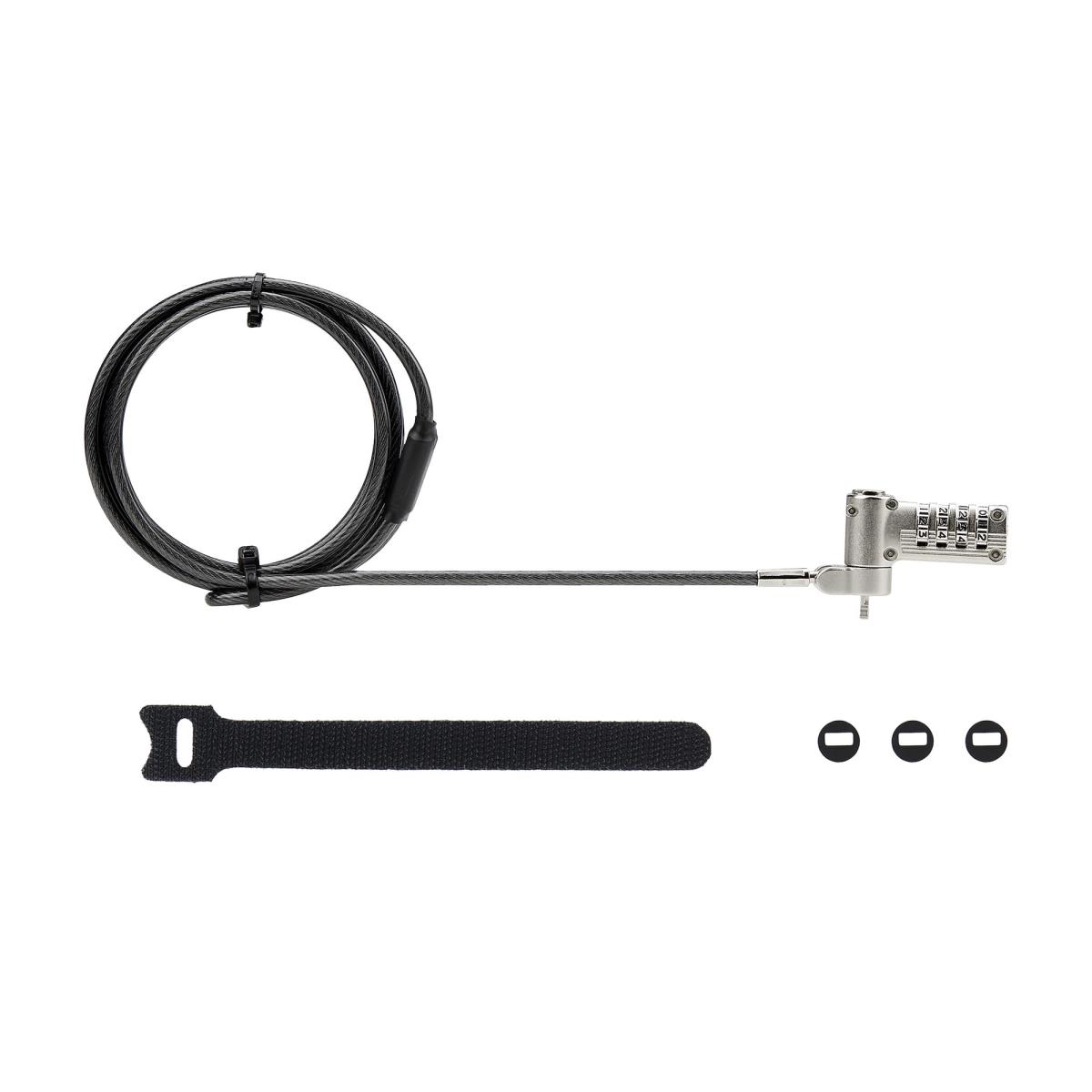 Universal Laptop Lock Security Cable Keyless Combination Locking Cable, Anti-theft Cut-resistant Steel