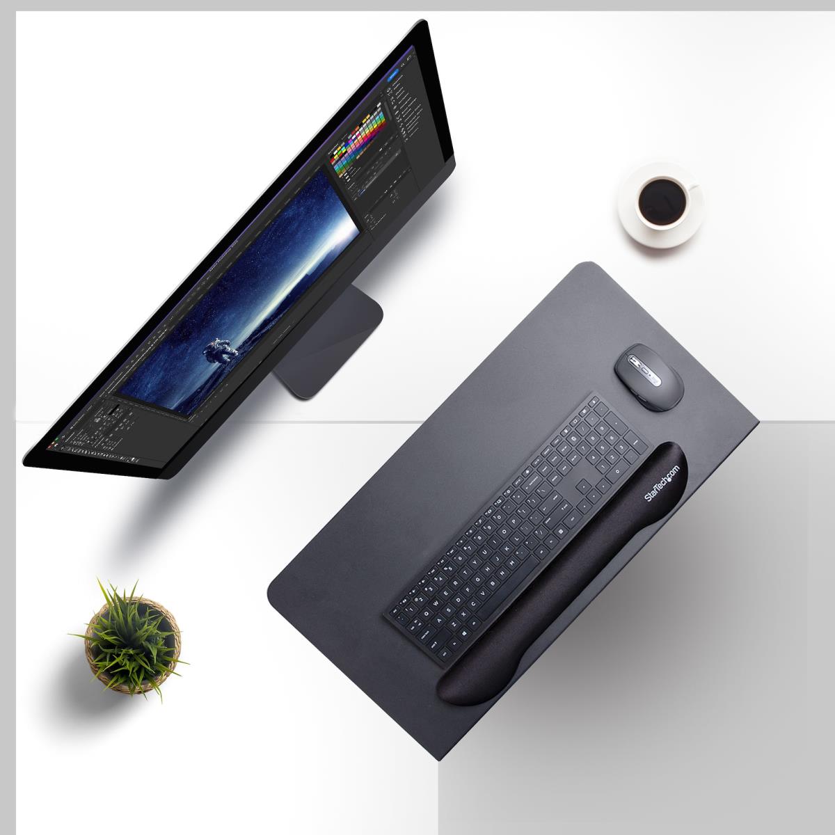 Desk Corner Sleeve/extender Office Desk Tray For Keyboard/mo