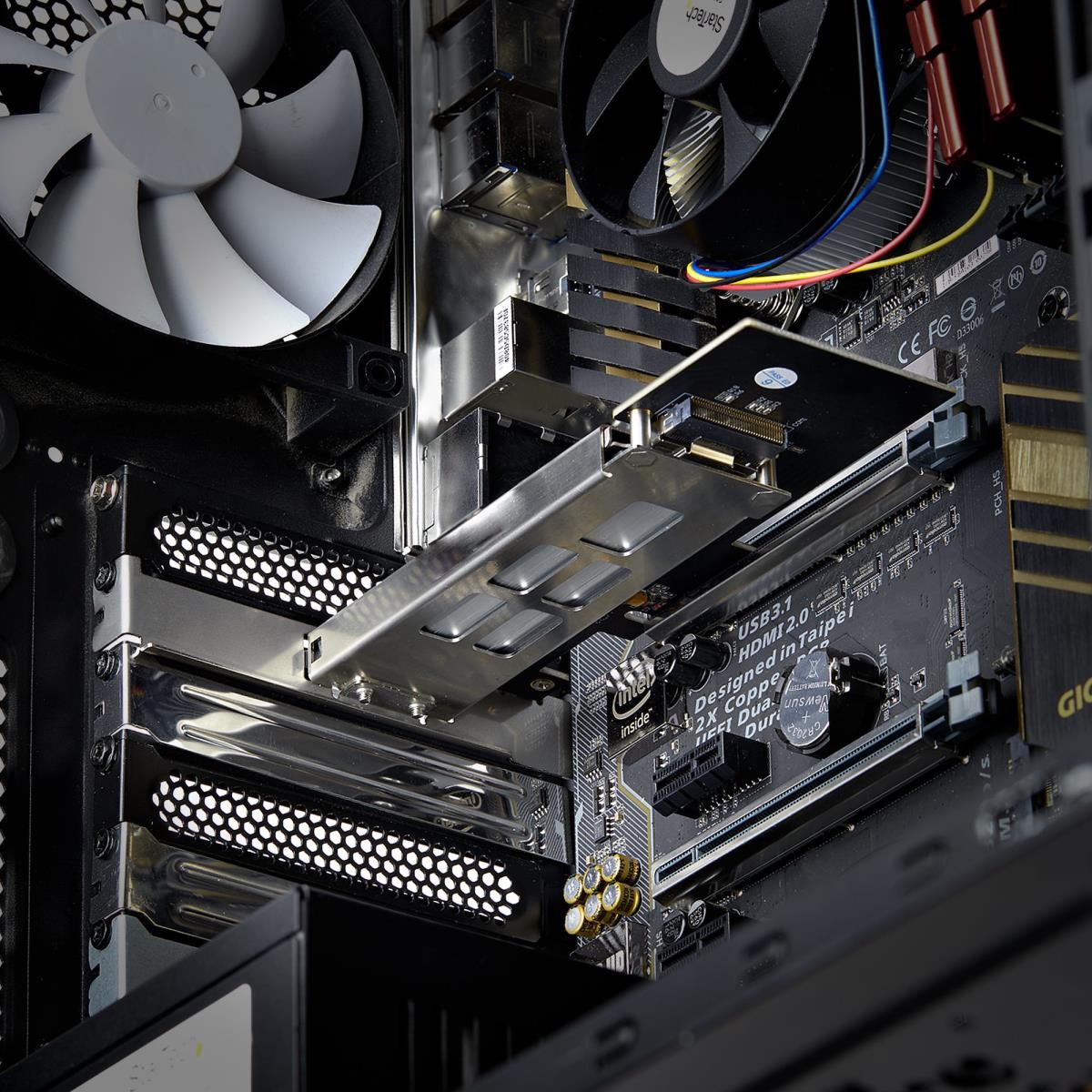 M.2 Nvme SSD To Pci-e X4 Slot - Hot Swap Mobile Rack/backplane