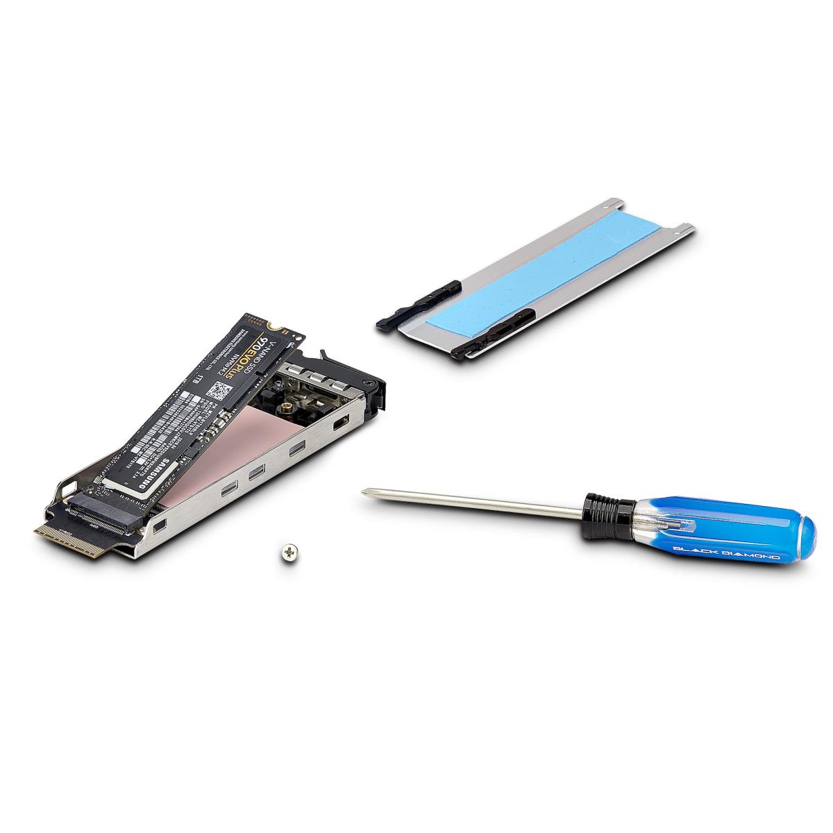 M.2 Nvme SSD To Pci-e X4 Slot - Hot Swap Mobile Rack/backplane