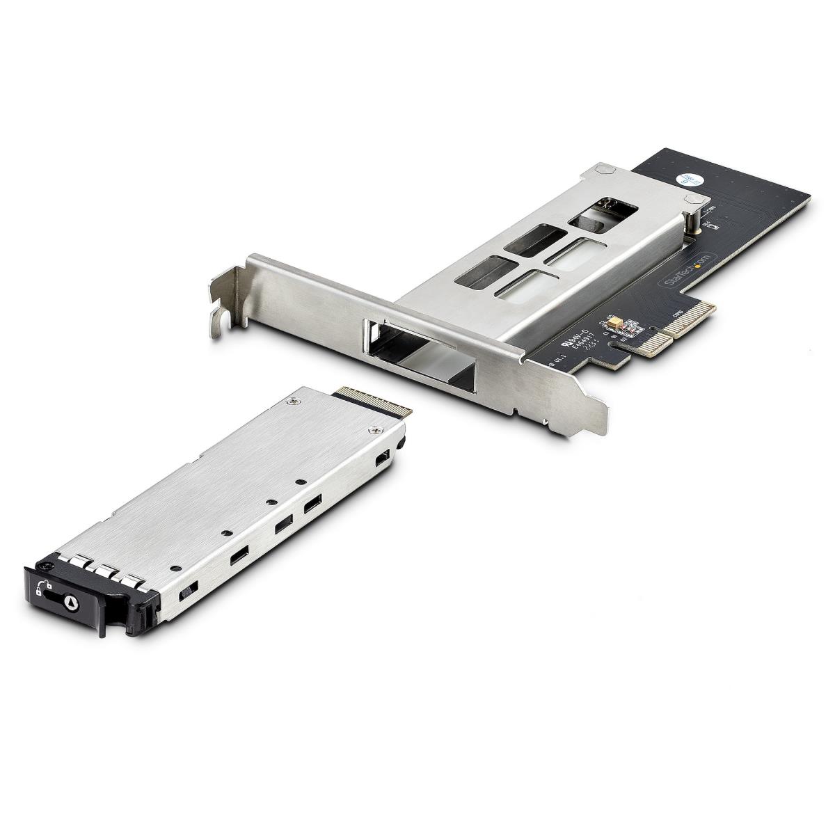M.2 Nvme SSD To Pci-e X4 Slot - Hot Swap Mobile Rack/backplane