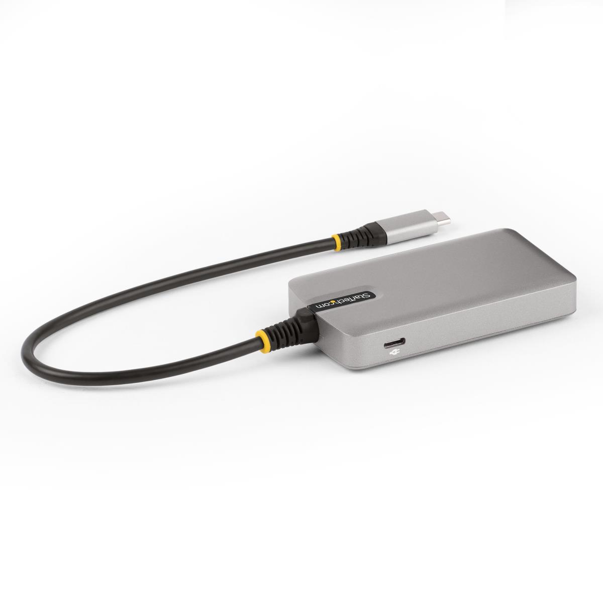 USB-c Hub 4-port W/USB-c Video 3x USB-a/1x USB-c For Laptops