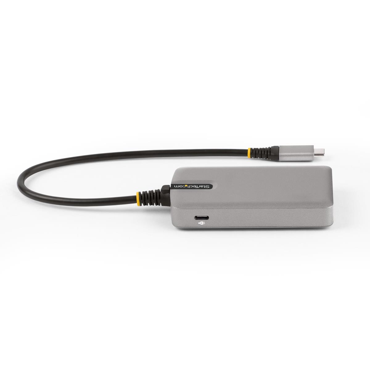 USB-c Hub 4-port W/USB-c Video 3x USB-a/1x USB-c For Laptops