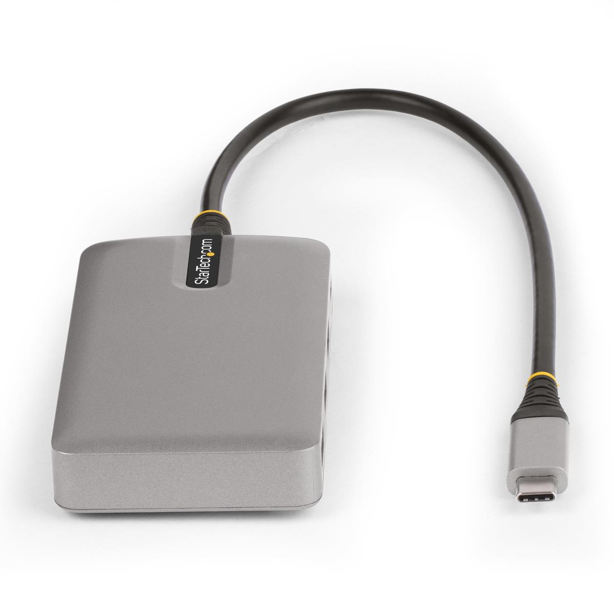 USB-c Hub 4-port W/USB-c Video 3x USB-a/1x USB-c For Laptops