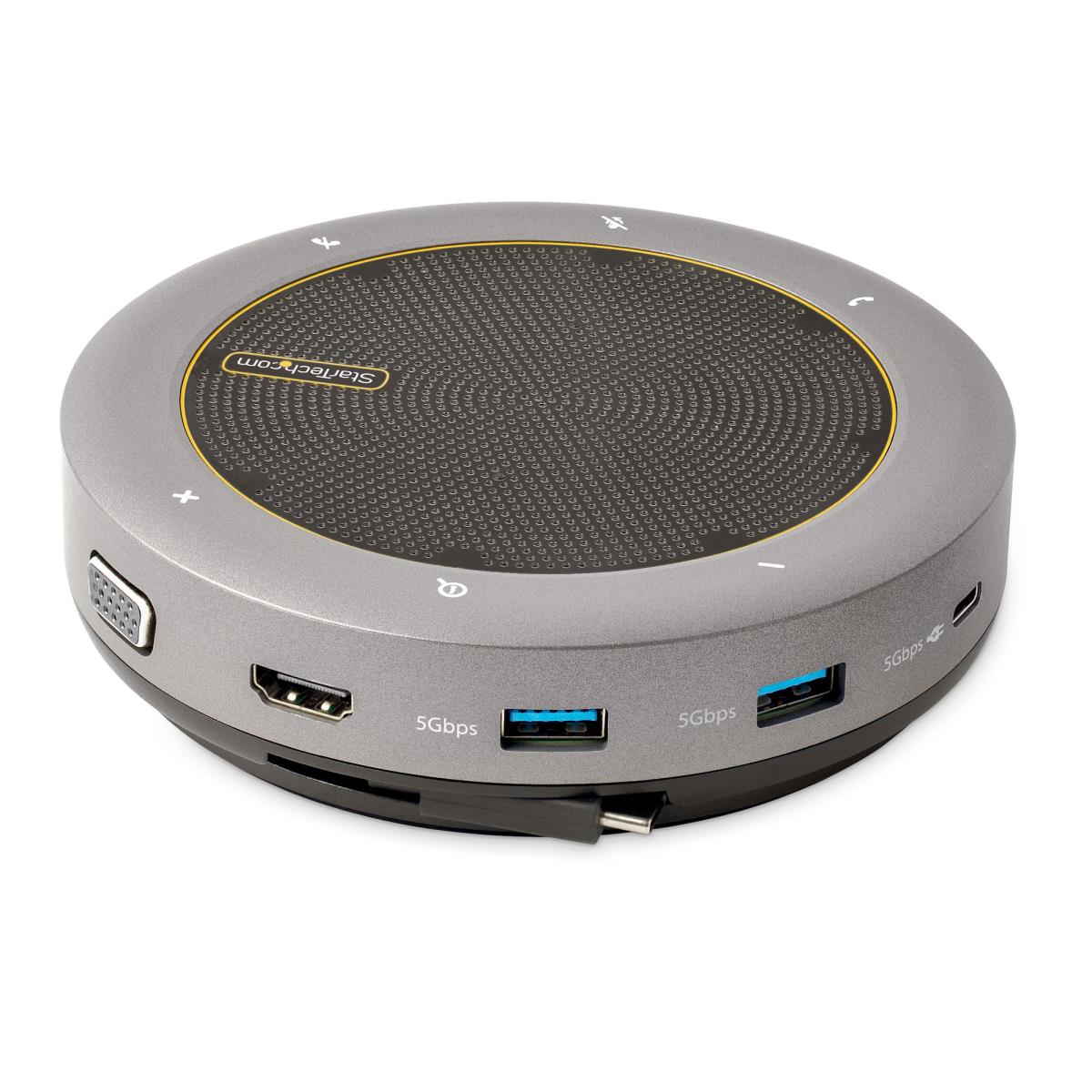 Speakerphone Docking Station - USB-c Softphone Mini Dock