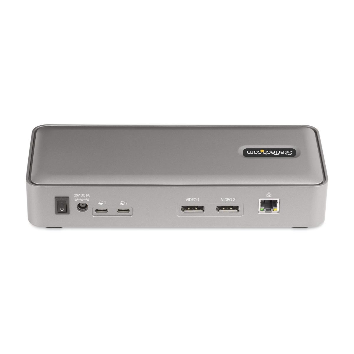 Dual-laptop USB-c KVM Docking Station - KVM Switch Dock