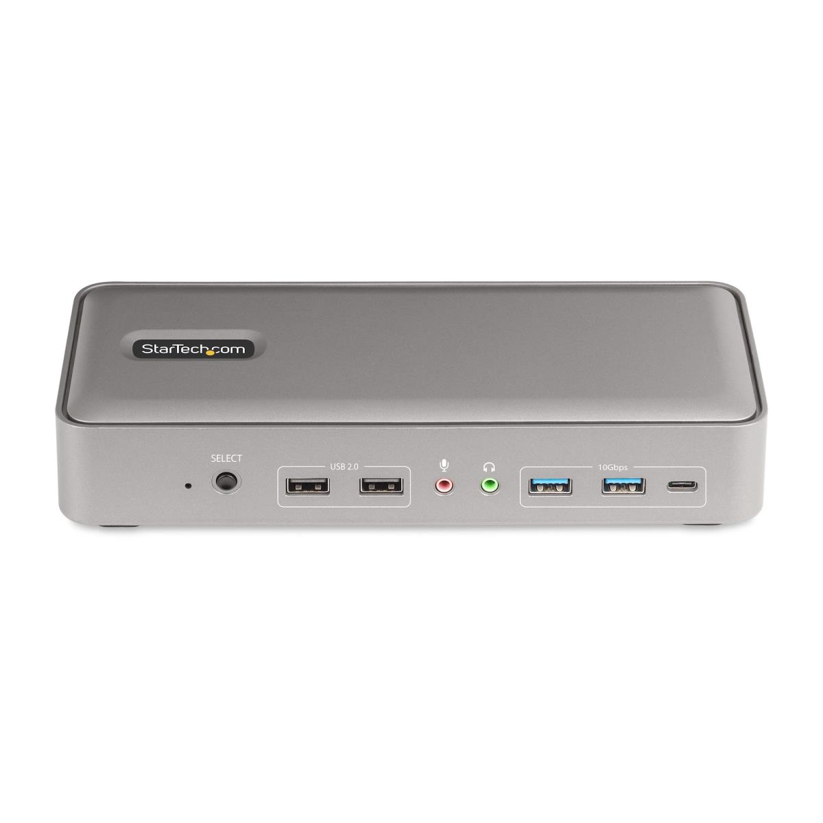 Dual-laptop USB-c KVM Docking Station - KVM Switch Dock