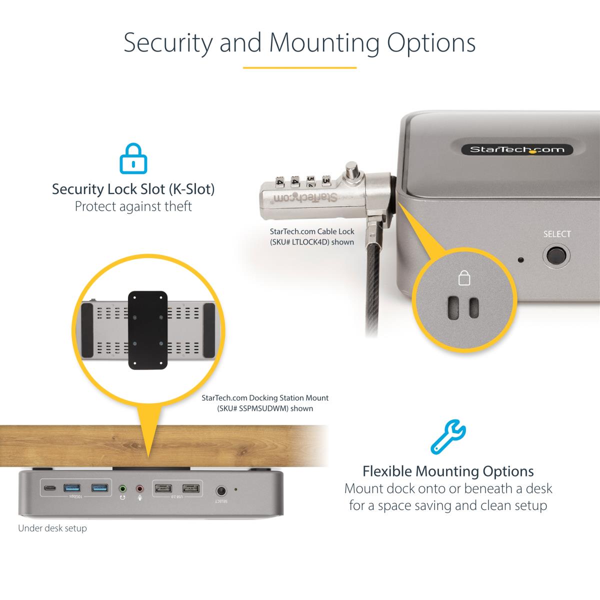 Dual-laptop USB-c KVM Docking Station - KVM Switch Dock
