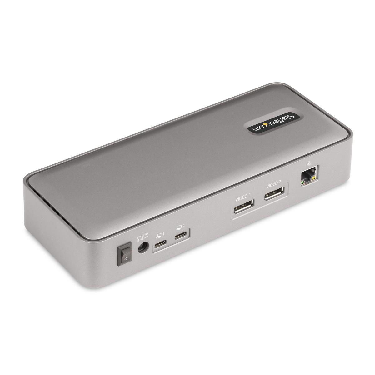 Dual-laptop USB-c KVM Docking Station - KVM Switch Dock