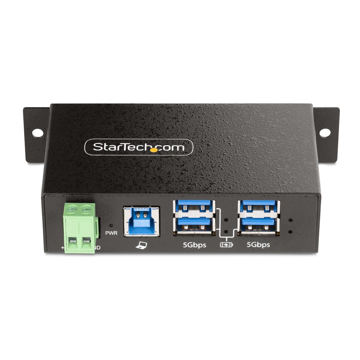 Managed Industrial - 4-port USB Hub USB 3.0/3.1/3.2 G1 5gbps