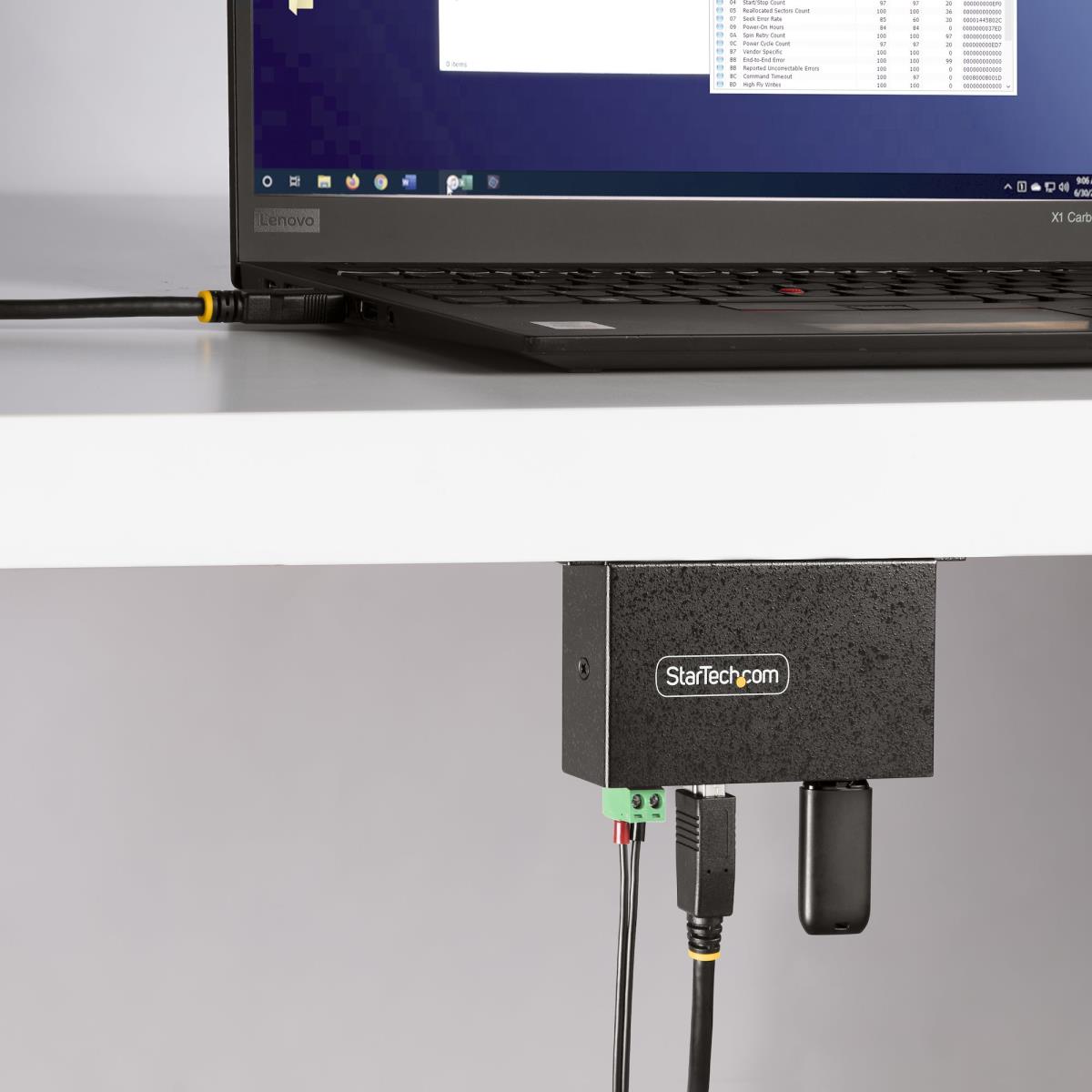 Managed Industrial - 4-port USB Hub USB 3.0/3.1/3.2 G1 5gbps