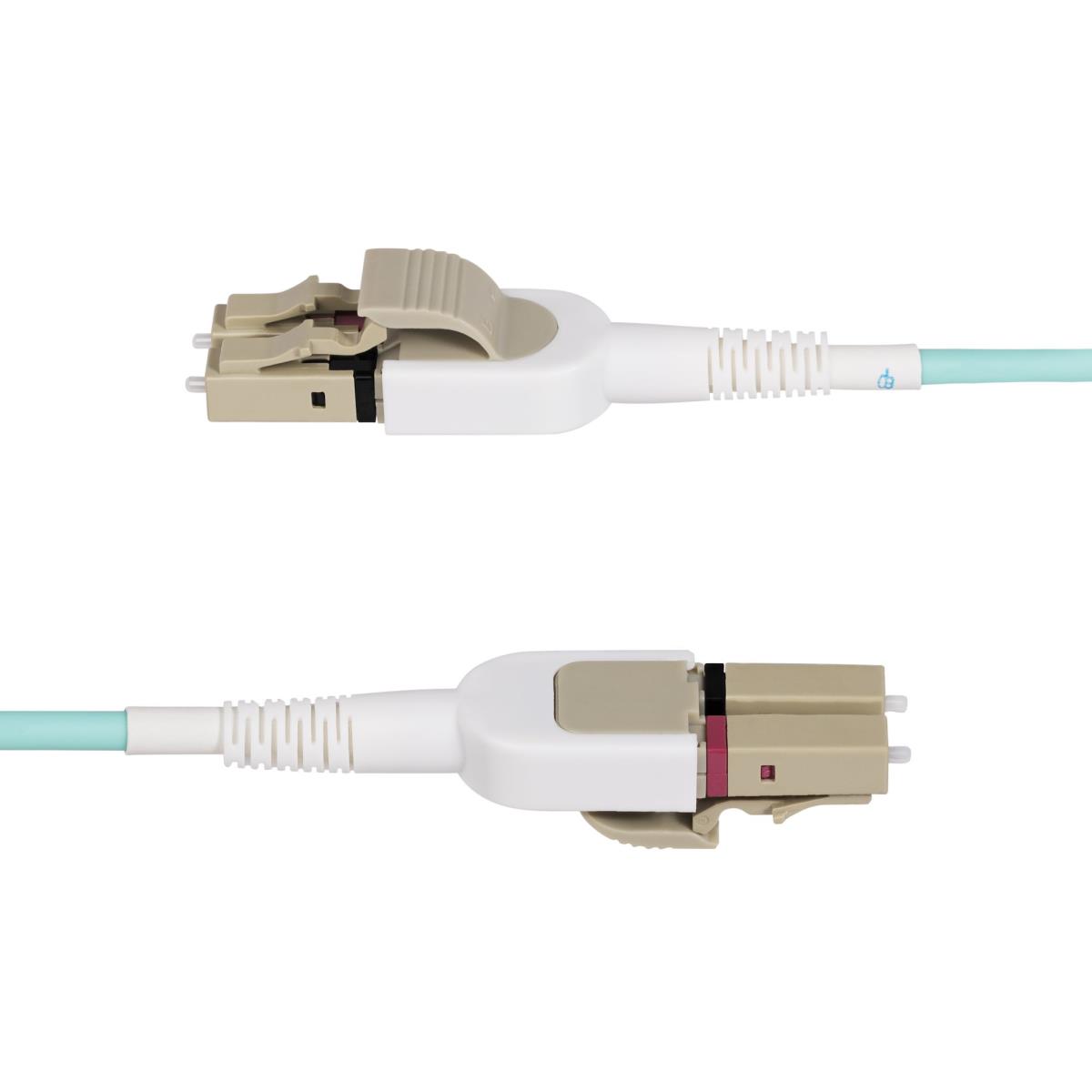 Om4 Fiber Optic Cable Lc To Lc Fiber Patch Cable - Blue 5m