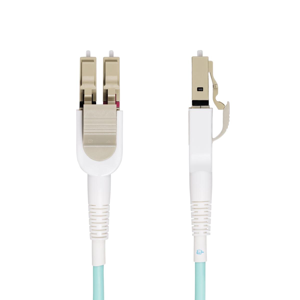Om4 Fiber Optic Cable Lc To Lc Fiber Patch Cable - Blue 5m